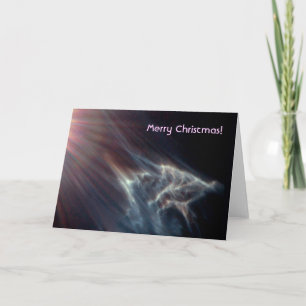 Star / Pleiades star cluster starlight effect Holiday Card