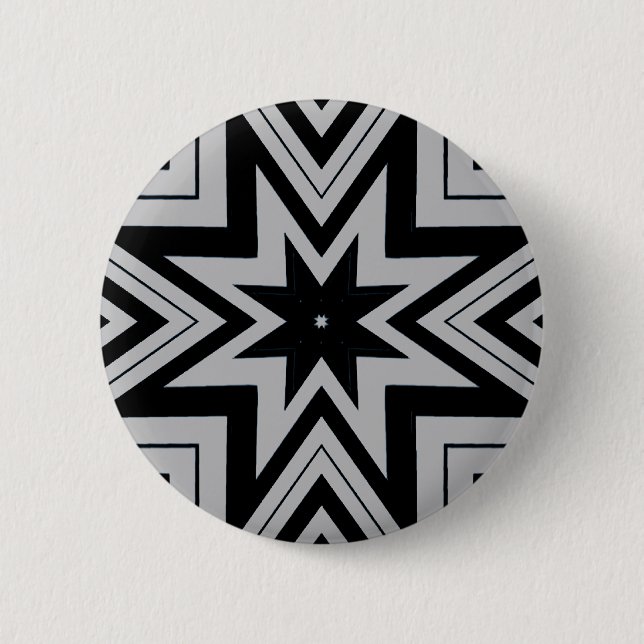 Star Point_ 2 Inch Round Button (Front)
