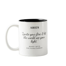 Star Power: Aries Astrology Mug