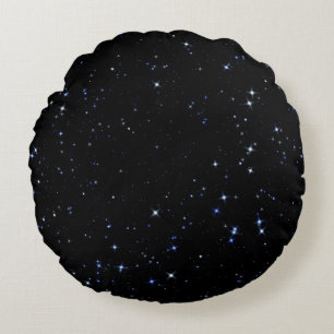 Star Power Deep Space Round Pillow