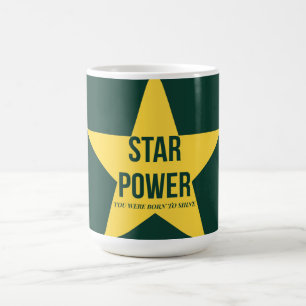 Star Power — Tasse Maximaliste des années 90 Art