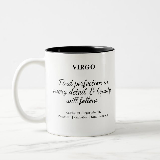 Star Power: Virgo Astrology Mug (Left)