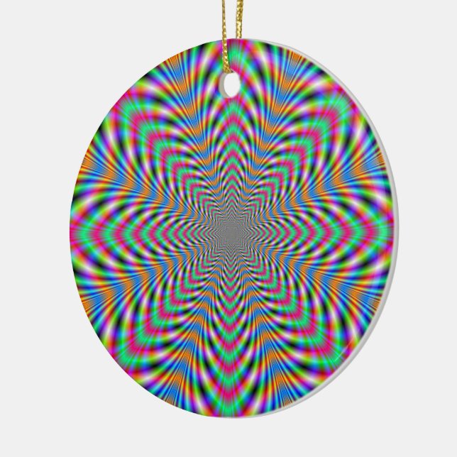 Star Psychedelic Ornament (Left)