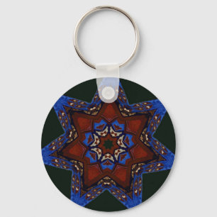Star Quilt Keychain