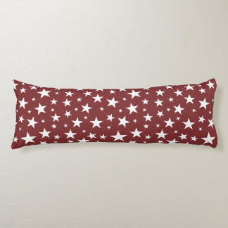 Star Repeating Pattern Body Pillow