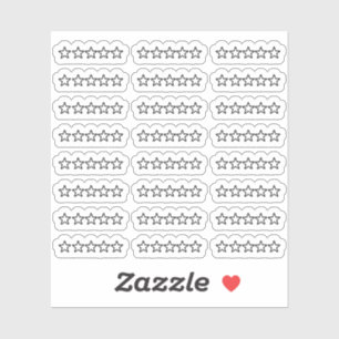 Star Review Book Movie Rating Blank Planner