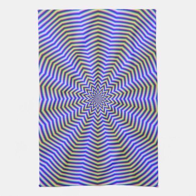 Star Ripples Kitchen Towel (Vertical)