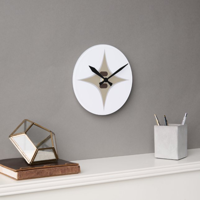 Star Round Clock (Office)