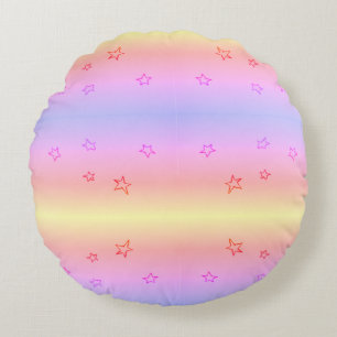 Star Round Pillow