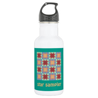 Star Sampler 18 oz Water Bottle