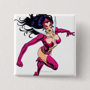 Star Sapphire 1 2 Inch Square Button