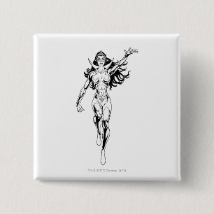 Star Sapphire 6 2 Inch Square Button