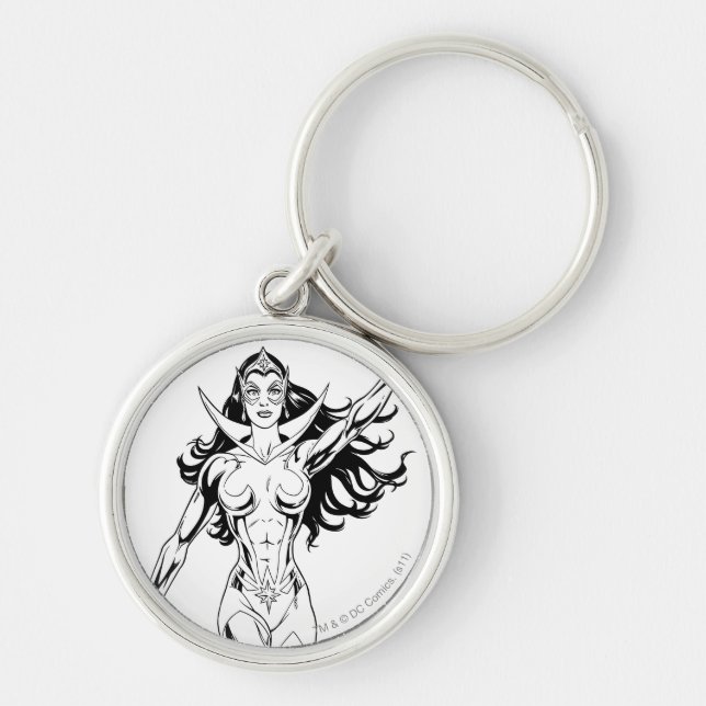 Star Sapphire 6 Keychain (Front)