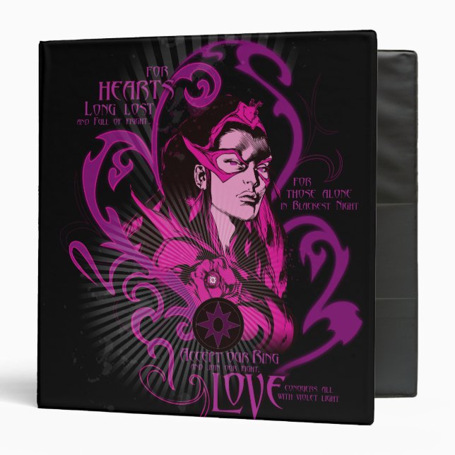 Star Sapphire Graphic 1 Binder (Front/Inside)