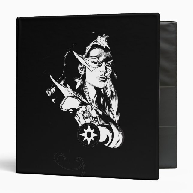 Star Sapphire Graphic 2 Binder (Front/Inside)