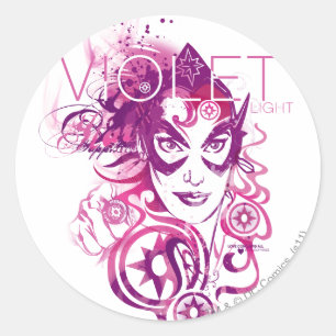 Star Sapphire Graphic 3 Classic Round Sticker