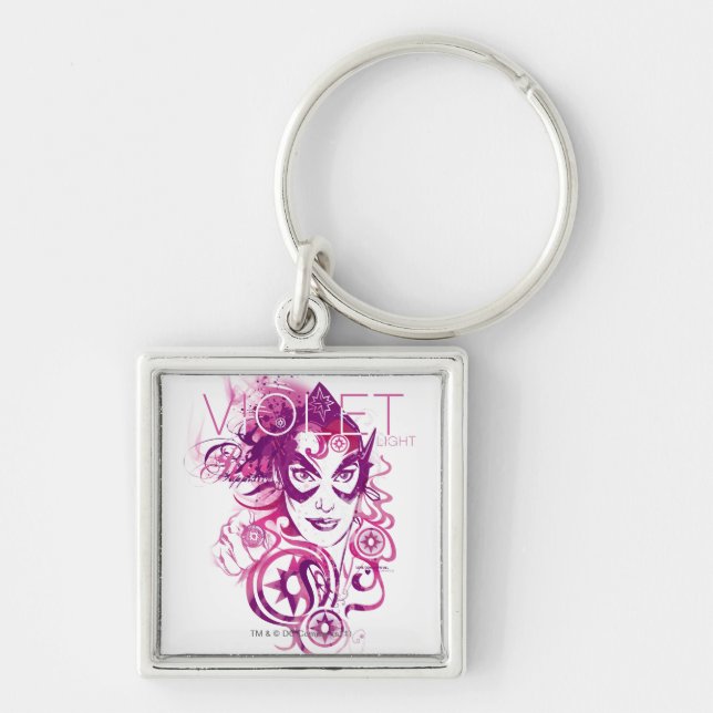 Star Sapphire Graphic 3 Keychain (Front)