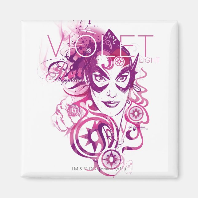 Star Sapphire Graphic 3 Magnet (Front)