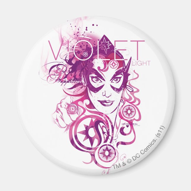 Star Sapphire Graphic 3 Magnet (Front)