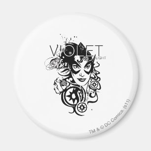 Star Sapphire Graphic 4 Magnet