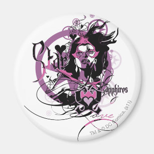 Star Sapphire Graphic 6 Magnet