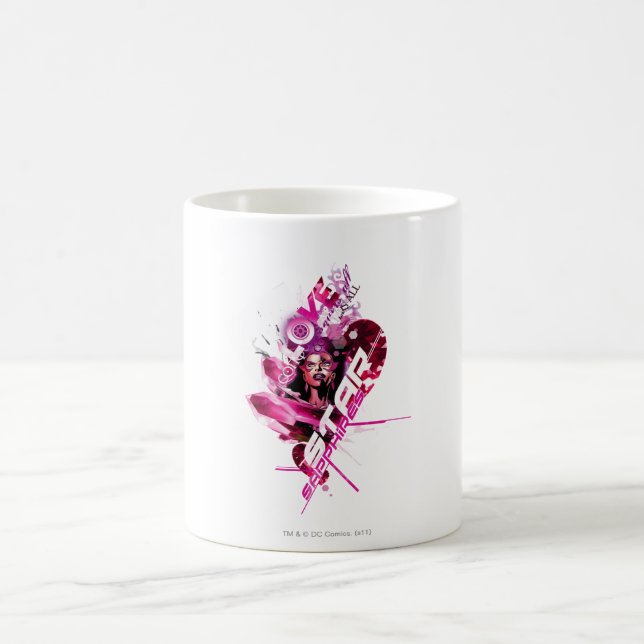 Star Sapphire Graphic 8 Coffee Mug (Center)