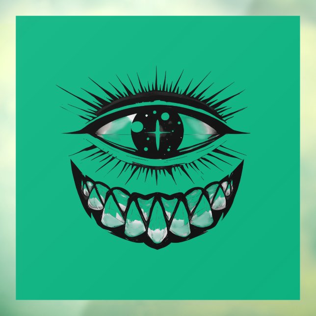 Star Scarred Cyclops Window Cling (Sheet 3)