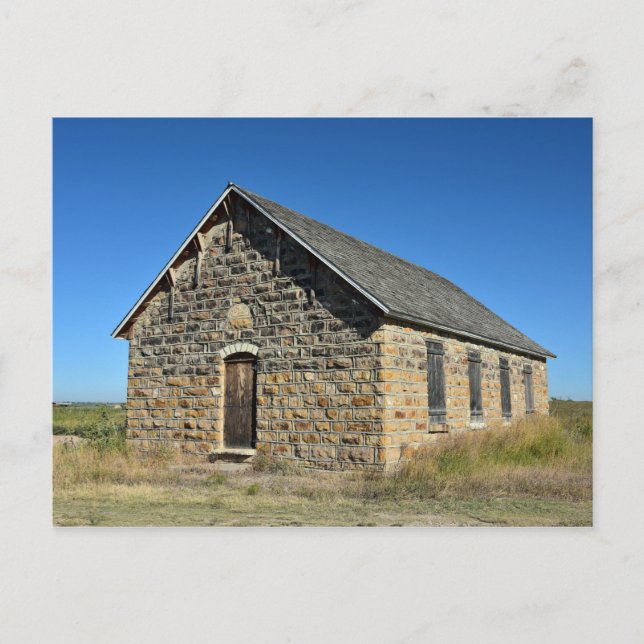Star School, Bent County, Colorado Postcard (Front)
