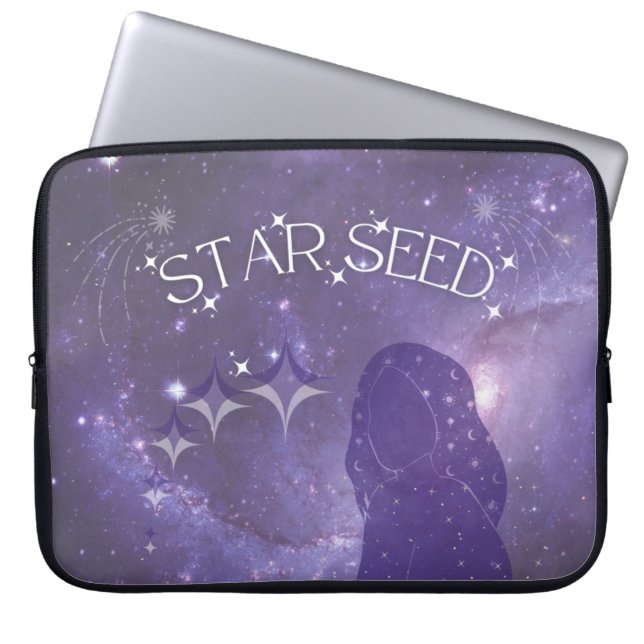 Star Seed Laptop Sleeve  (Front)