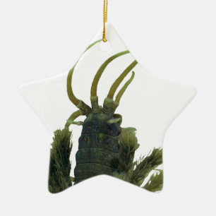 Star-shaped Polychaete Worm Christmas Ornament