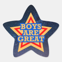 Star-shaped Stickers