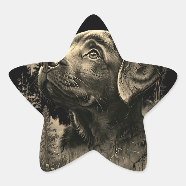 Star-shaped stickers (Front)