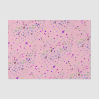 Star Shine Party Stars Party stars! pink Tissue Paper