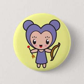 Star Sign Character - Sagittarius 2 Inch Round Button