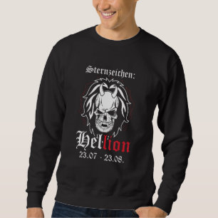 Star Sign Rock Hellion For Lion Sweatshirt