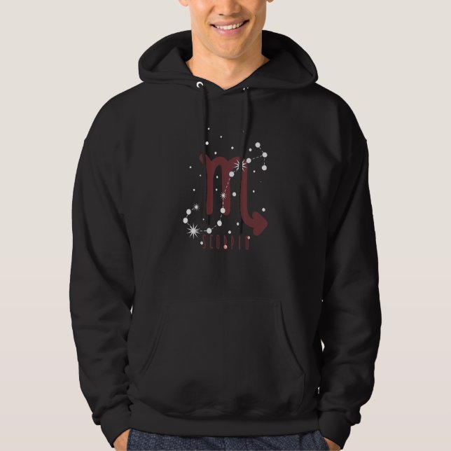 Star Sign Scorpio Hoodie (Front)
