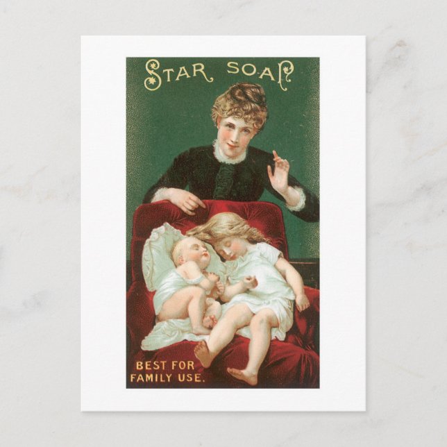 Star Soap Postcard (Front)