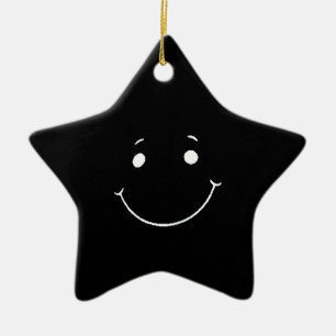 STAR SPANG CERAMIC ORNAMENT