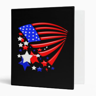 Star Spangled Banner America Avery Binder