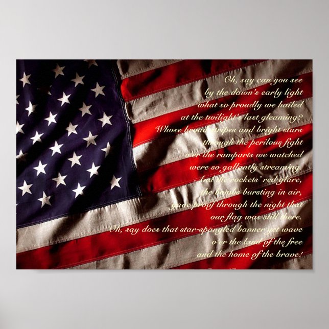 Star Spangled Banner Print (Front)
