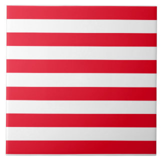 Star Spangled Banner Stripes Tile