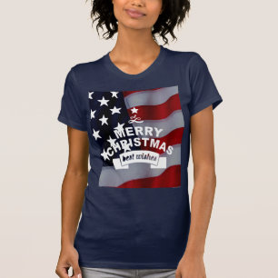 Star-Spangled Christmas: Celebrate the Season T-Shirt