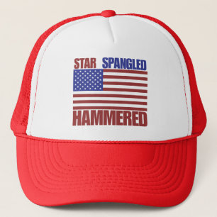 Star Spangled Hammered Trucker Hat