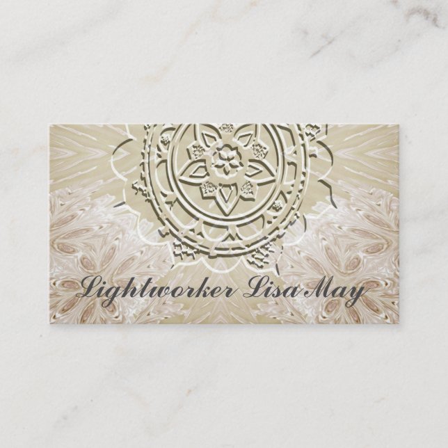 Star Spiritual Light Reiki business card (Front)