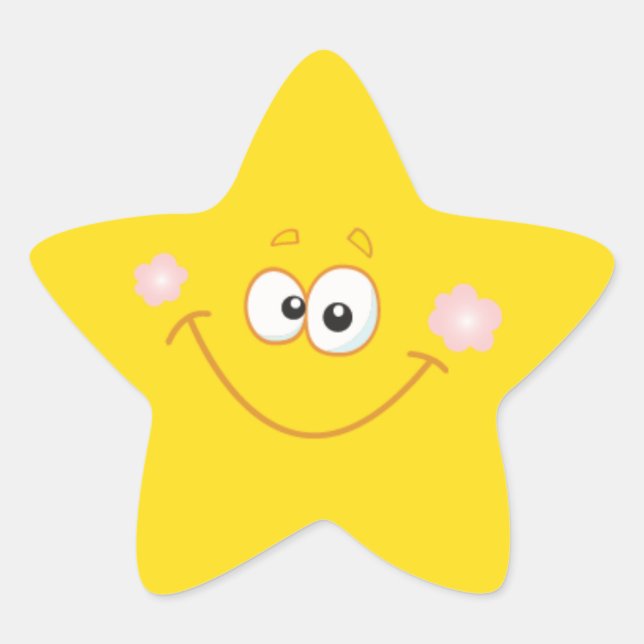 star star sticker (Front)