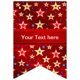 star, stars, fantasy, shiny, red, christmas, smils bunting flags