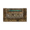 Star Suede Business Card Leopard Blue Brown H