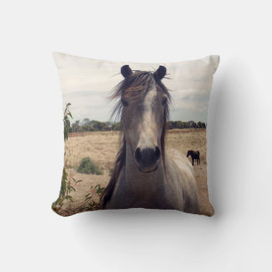 Star_The_Horse,_ Throw Pillow