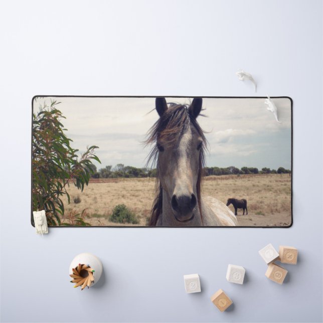 Star The Speckled Arab Horse, Desk Mat (Kids Table)