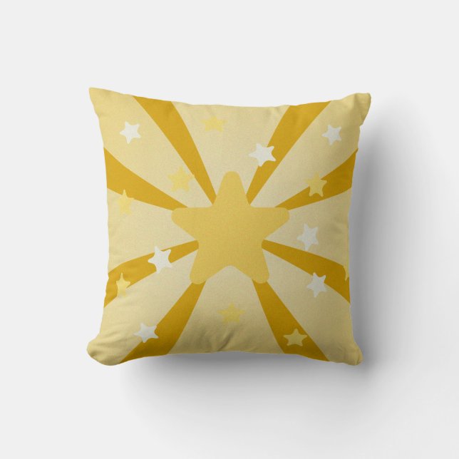 star throw pillow (Front)